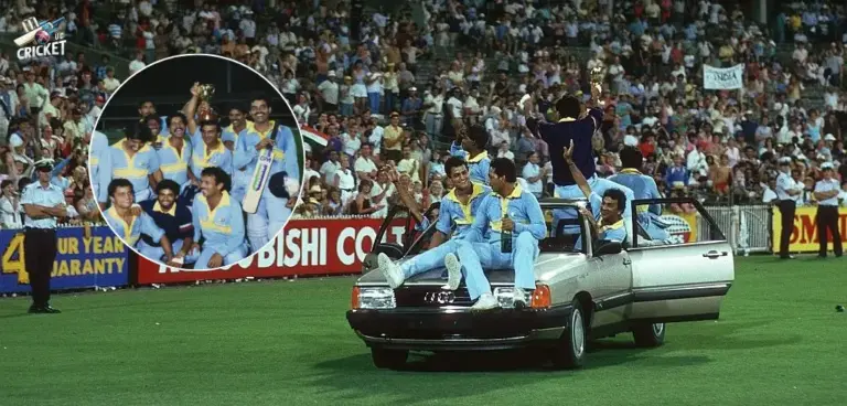 Team India beats Pakistan to win the World Championship.