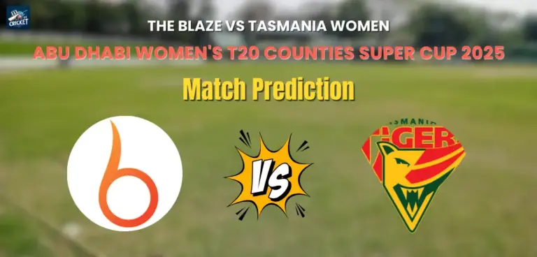 The Blaze vs Tasmania Women Match Prediction