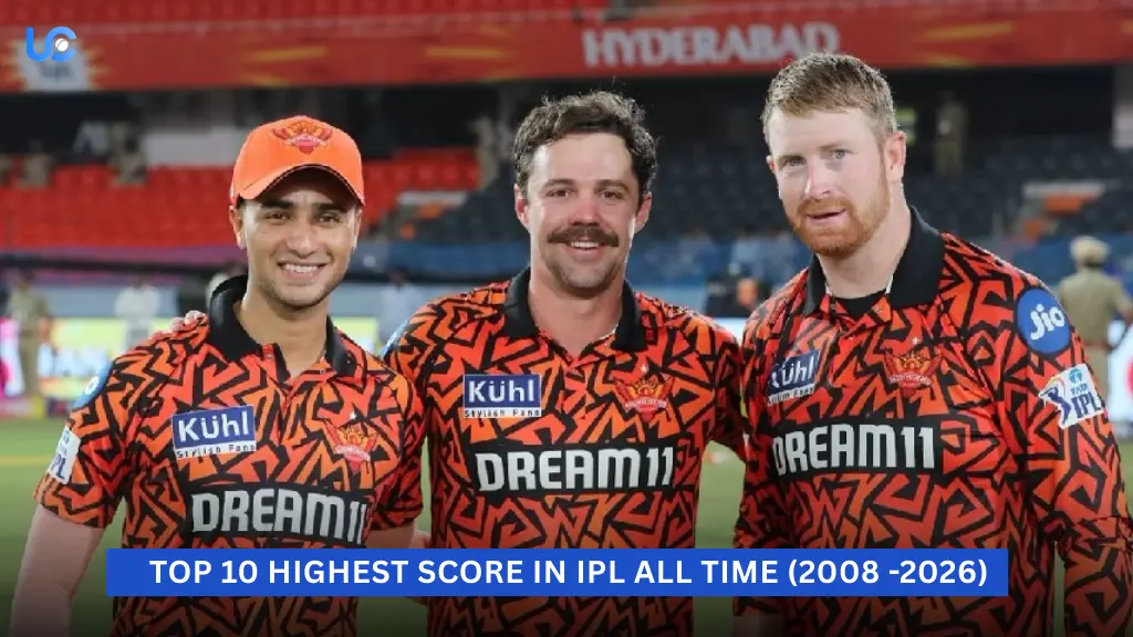 Top 10 Highest Score in IPL All Time (2008 -2026) Top 10 Highest Score in IPL All Time (2008 -2026)