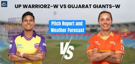 UP Warriorz-W vs Gujarat Giants-W Pitch report