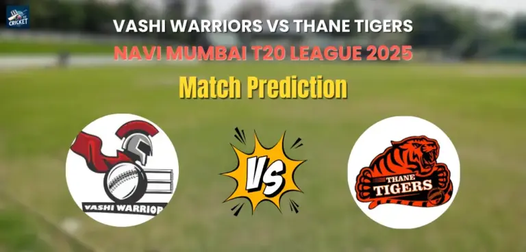 Vashi Warriors vs Thane Tigers Match Prediction