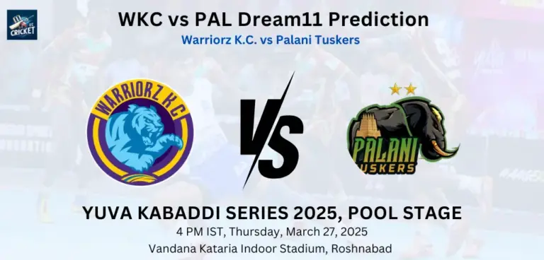 WKC vs PAL Dream11 Prediction