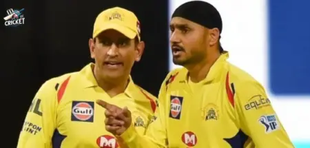 Harbhajan Singh and Aakash Chopra