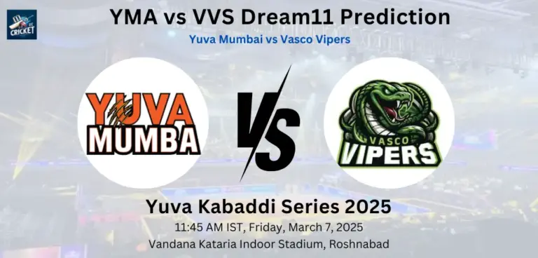 YMA vs VVS Dream11 Prediction