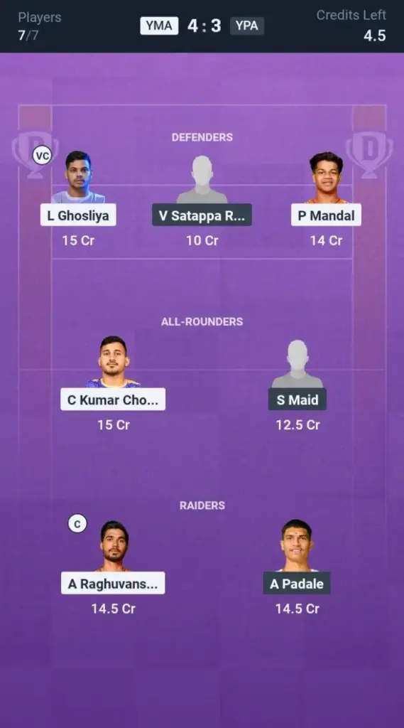 YMA vs YPA Small League Team