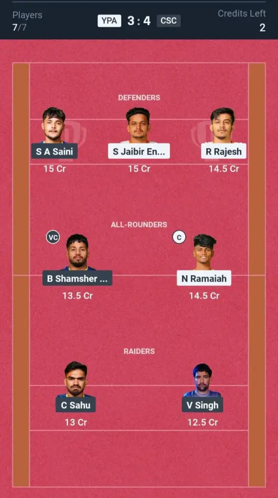 YPA vs CSC Small League Team