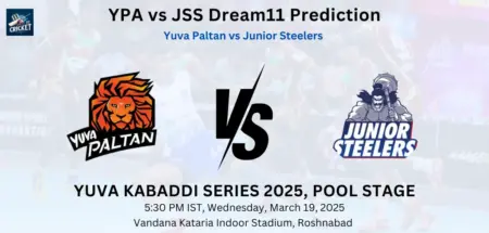 YPA vs JSS Dream11 Prediction