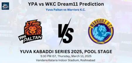 YPA vs WKC Dream11 Prediction