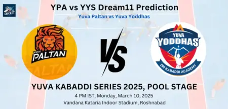 YPA vs YYS Dream11 Prediction