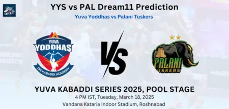 YYS vs PAL Dream11 Prediction