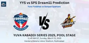 YYS vs SPS Dream11 Prediction