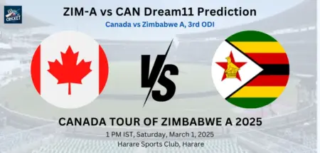 ZIM-A vs CAN Dream11 Prediction