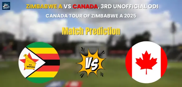 Zimbabwe A vs Canada Match Prediction