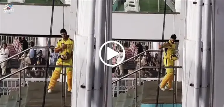Watch: Shivam Dube mocks RCB fans with this gesture.