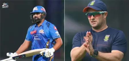 Mark Boucher drops a massive statement regarding Rohit Sharma's