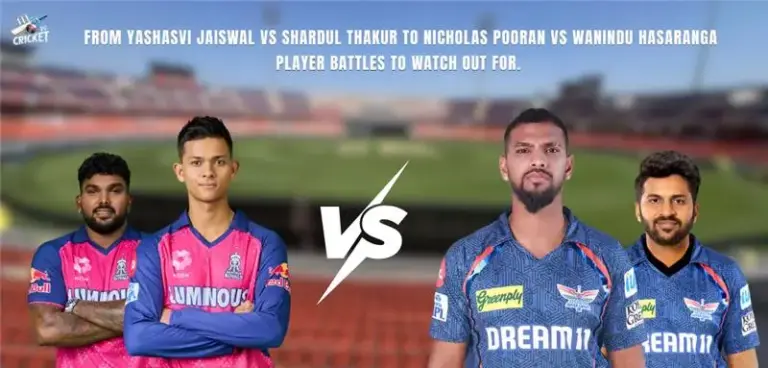 yashasvi Jaiswal vs Shardul Thakur to Nicholas Pooran vs Wanindu Hasaranga