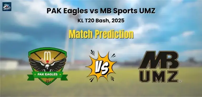 Who will Win PAK Eagles vs MB Sports UMZ