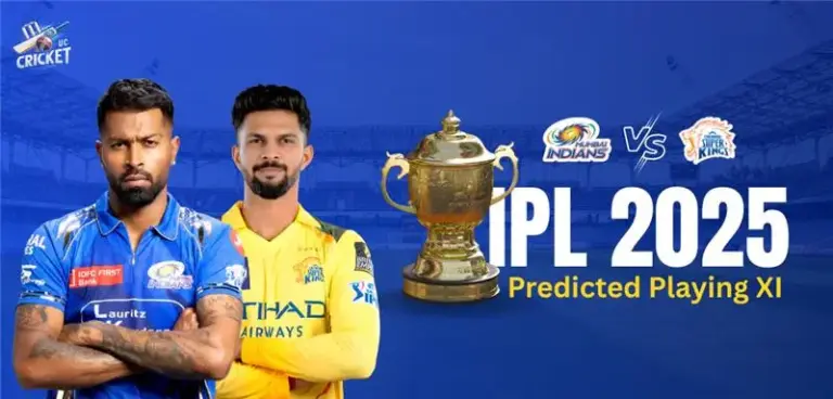 MI vs CSK 2025 Playing 11