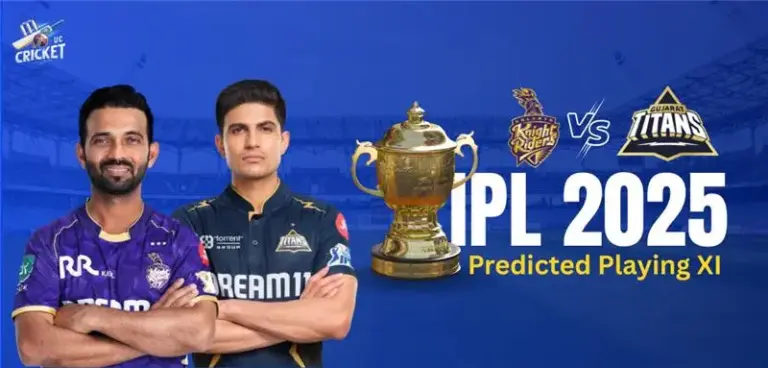 KKR vs GT 2025 Playing 11