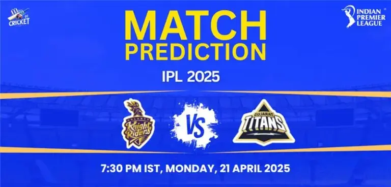 Who will Win Kolkata Knight Riders vs Gujarat Titans