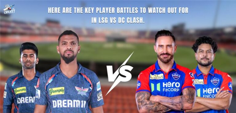 Nicholas Pooran vs Kuldeep Yadav to Faf du plessis vs Mayank Yadav