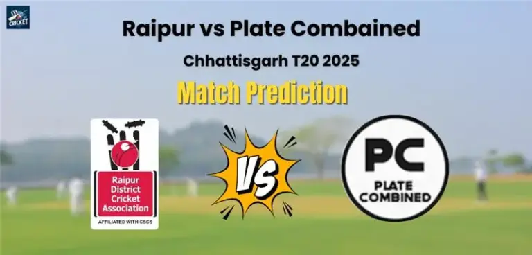 Who will Win Raipur vs Plate Combained
