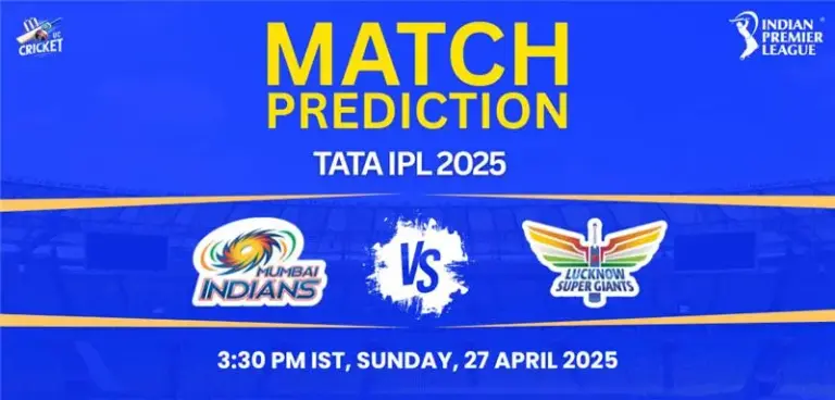 Who will Win Mumbai Indians vs Lucknow