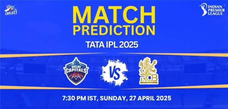 Who will Win Delhi Capitals vs Royal Challengers Bangalore