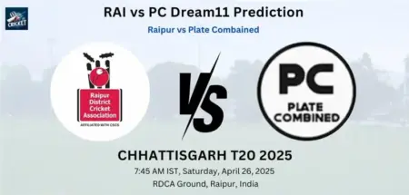 RAI vs PC Dream11 Prediction