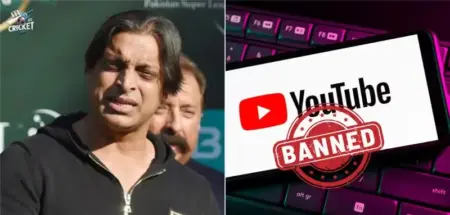 16 youtube channel along with Shoaib Akhtar