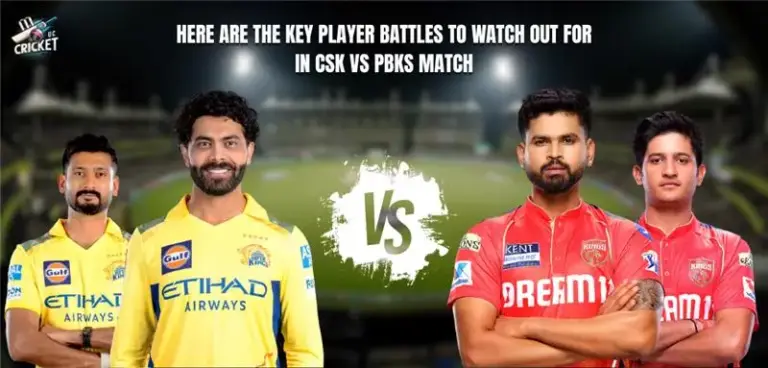 Shreyas Iyer vs Ravindra Jadeja to Priyansh Arya vs Khaleel Ahmed