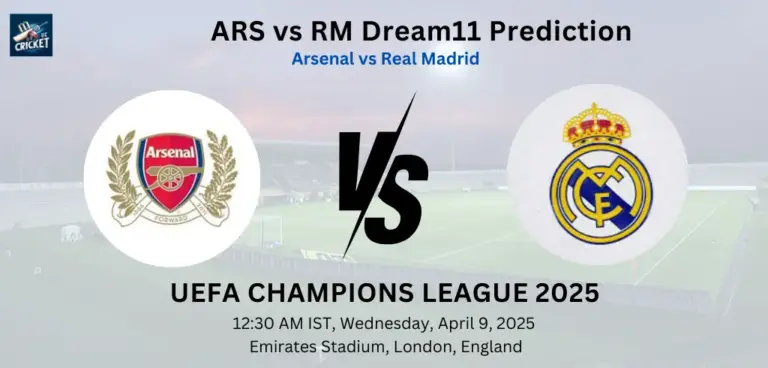 ARS vs RM Dream11 Prediction