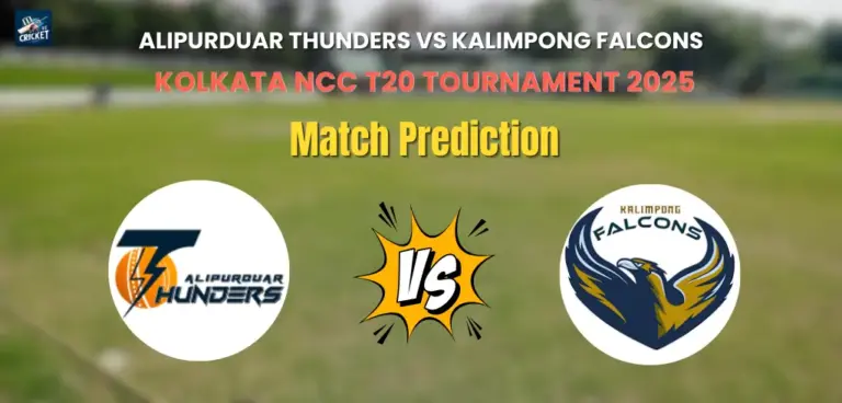 Alipurduar Thunders vs Kalimpong Falcons Match Prediction
