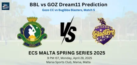 BBL vs GOZ Dream11 Prediction