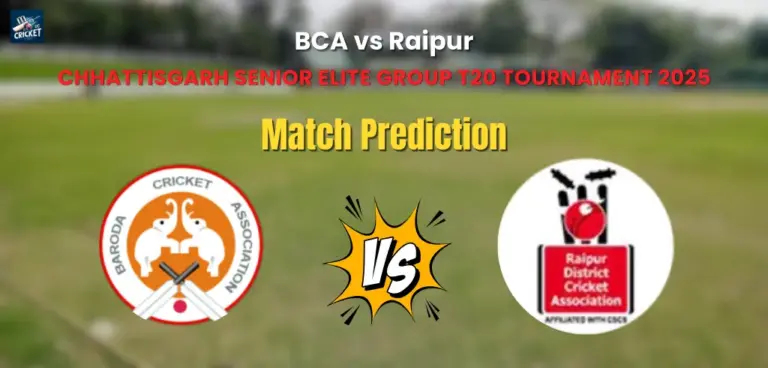 BCA vs Raipur Match Prediction