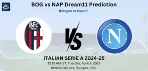 BOG vs NAP Dream11 Prediction