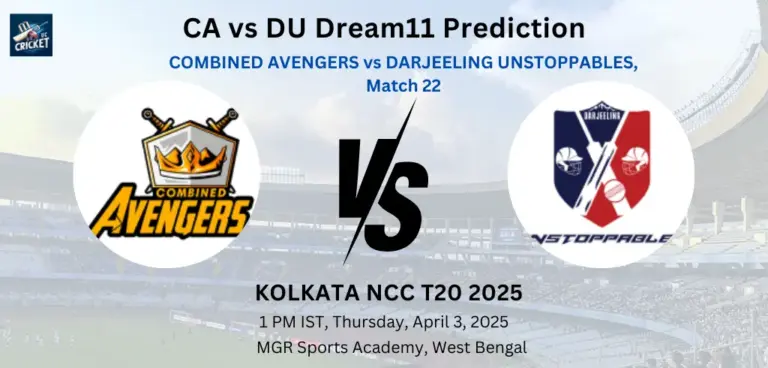 CA vs DU Dream11 Prediction