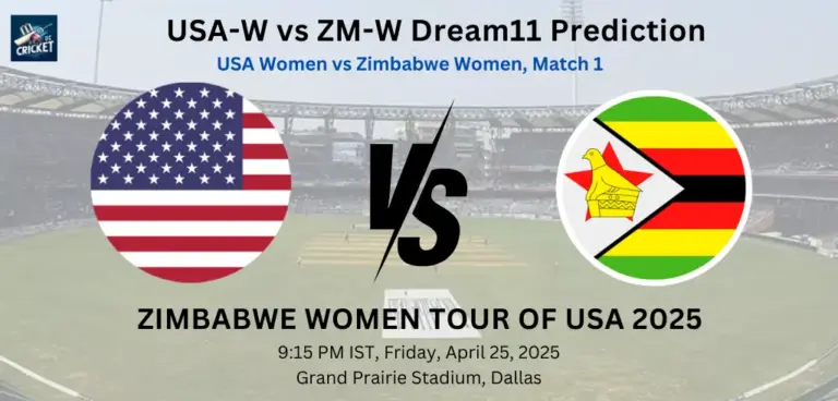 USA-W vs ZM-W Dream11 Prediction