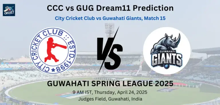 CCC vs GUG Dream11 Prediction