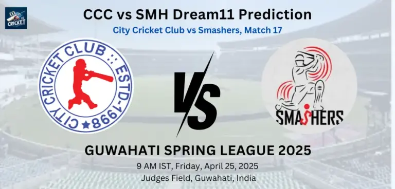 CCC vs SMH Dream11 Prediction