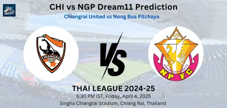 CHI vs NGP Dream11 Prediction