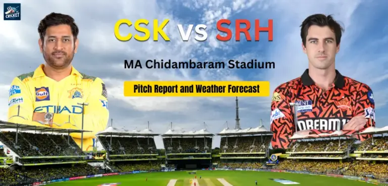 CSK vs SRH Pitch Report