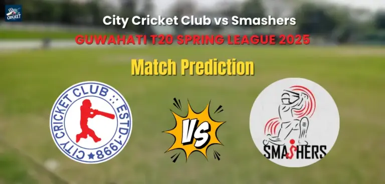 City Cricket Club vs Smashers Match Prediction