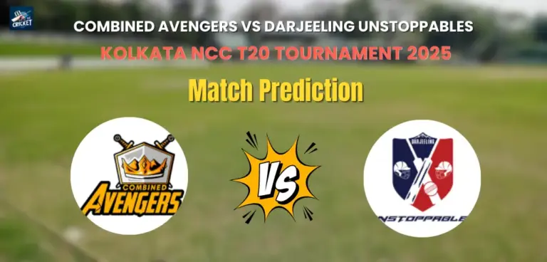 Combined Avengers vs Darjeeling Unstoppables Match Prediction