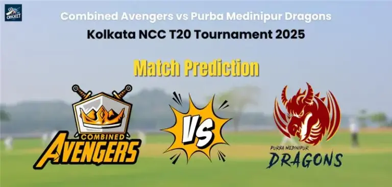 Combined Avengers vs Purba Medinipur Dragons Match Prediction