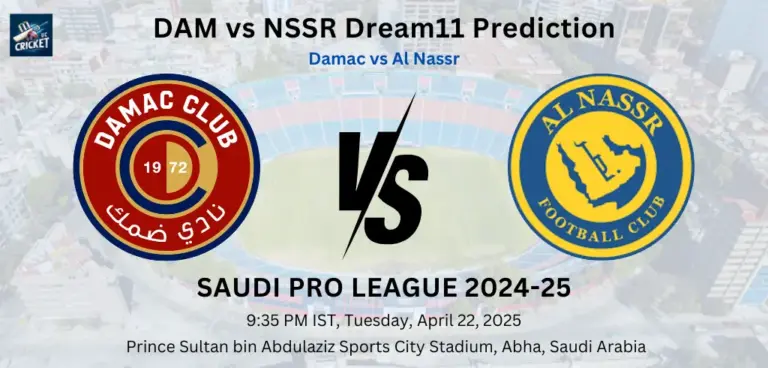 DAM vs NSSR Dream11 Prediction