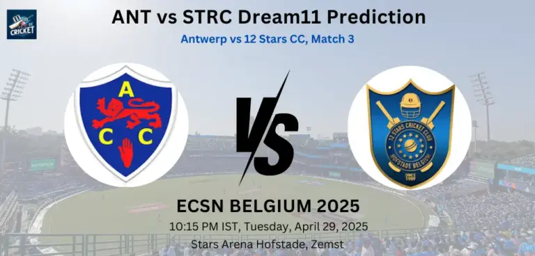 ANT vs STRC Dream11 Prediction