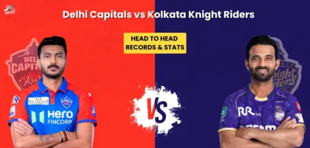 DC vs KKR Head to Head