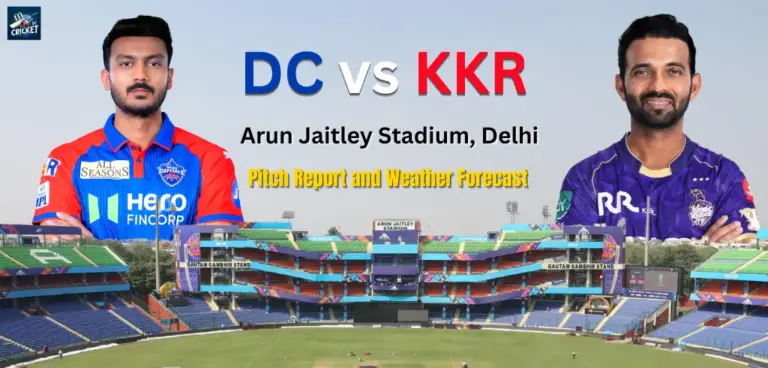 DC vs KKR Pitch Report