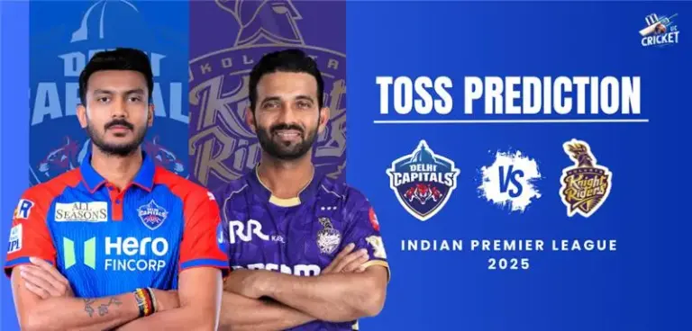 DC vs KKR Toss Prediction